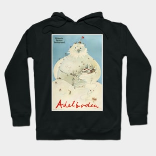 Adelboden,Schweiz, Ski Poster Hoodie